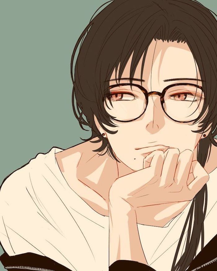 Featured image of post View 28 Boy Anime Drawings With Glasses