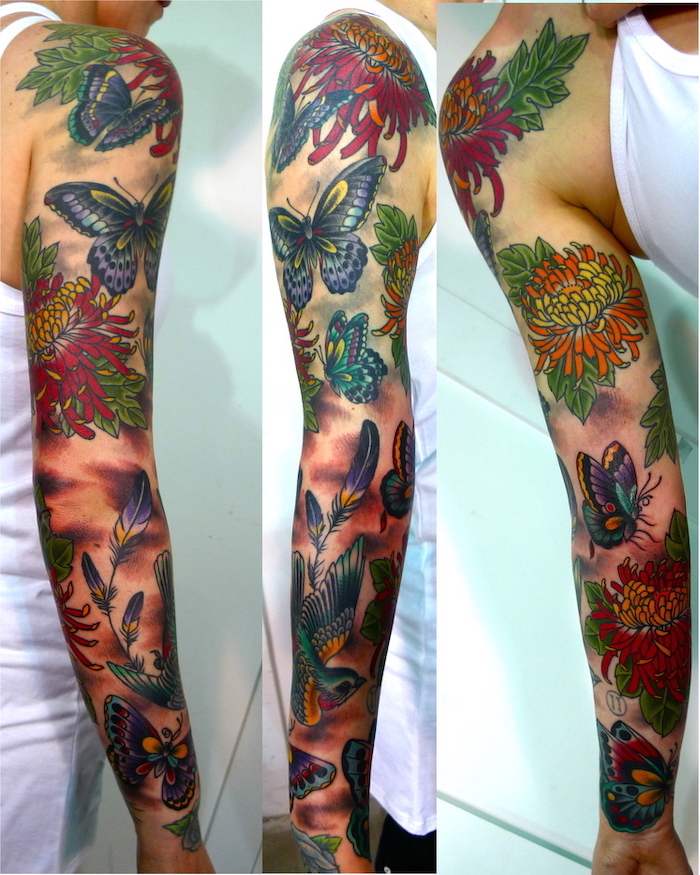 1001 Ideas For Beautiful Sleeve Tattoos For Men And Women