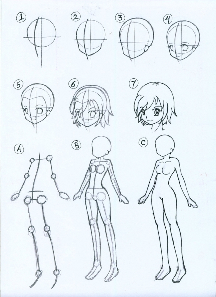 How to Draw an Anime  Manga Girl from The Side  Easy Step by Step Drawing  Tutorial  How to Draw Step by Step Drawing Tutorials