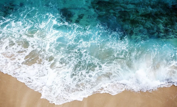 ocean waves, cute summer wallpapers, beach sand
