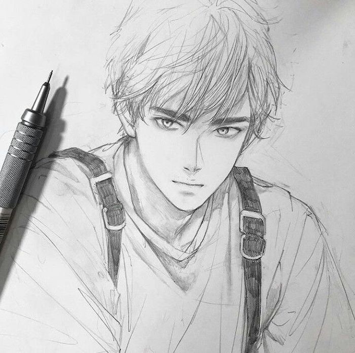 Anime Boy  Drawing Skill