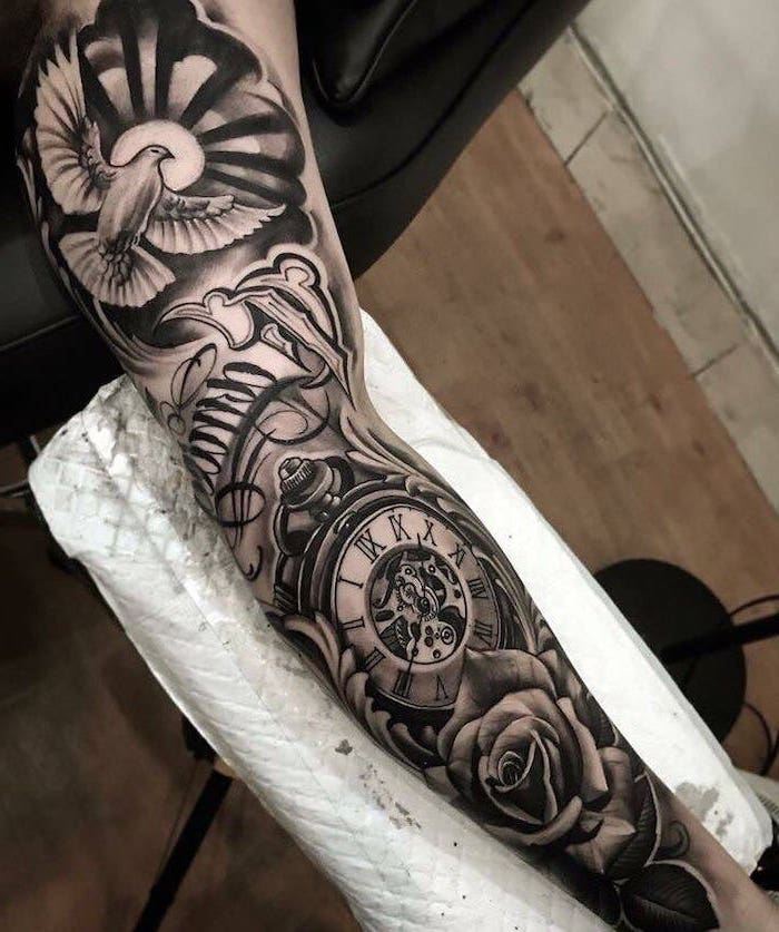 ▷ 1001 + ideas for beautiful sleeve tattoos for men and women
