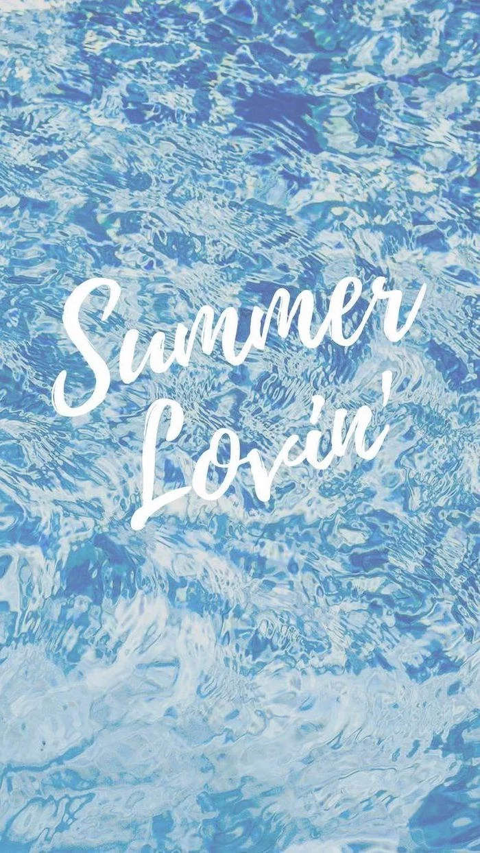 summer lovin, summer wallpaper, blue pool water