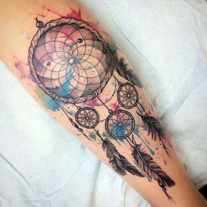 13 Thigh Unique Dream Catcher Tattoo Ideas That Will Blow Your Mind   alexie