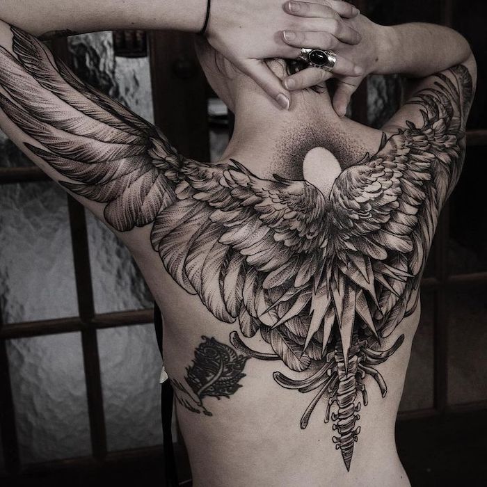 Latest 60 Angel Wings Tattoo Designs 2023