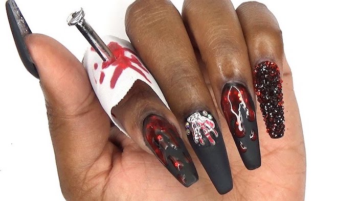 70 Ideas For Halloween Nails So Spooky You D Definitely Want Them