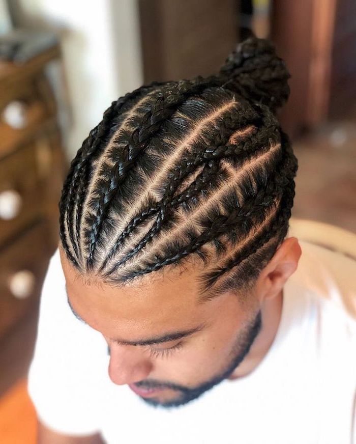 31 Guys Hair Style Braids for Medium Length