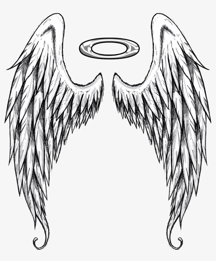 55 Ingenious Angel Wings Tattoo Designs for Men  Women