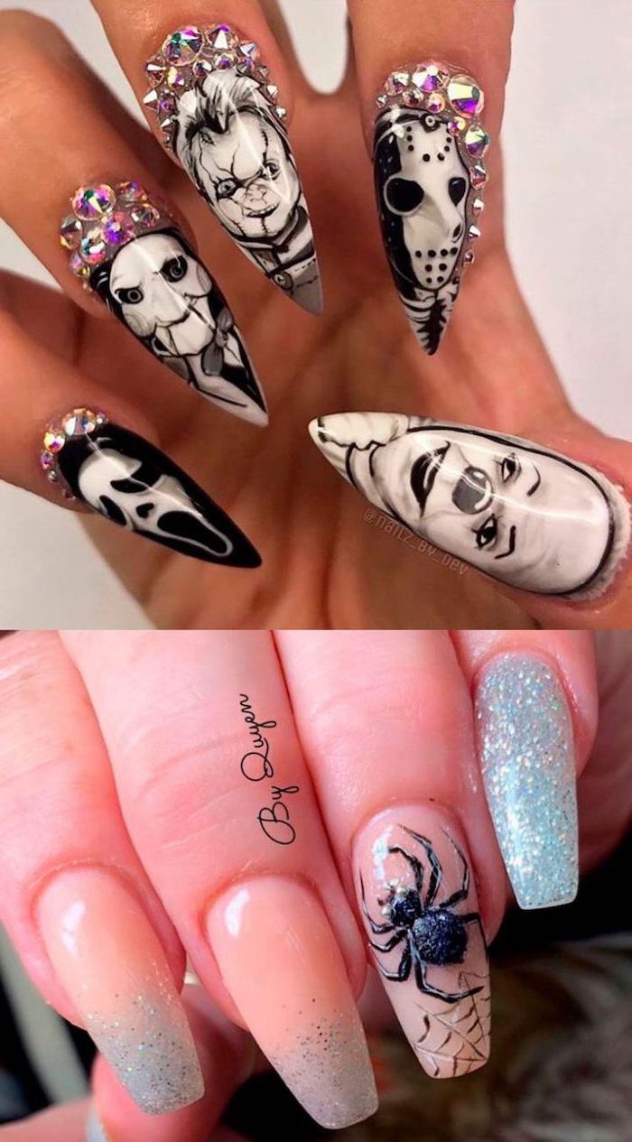 1001 Ideas For Awesome And Spooky Halloween Nails