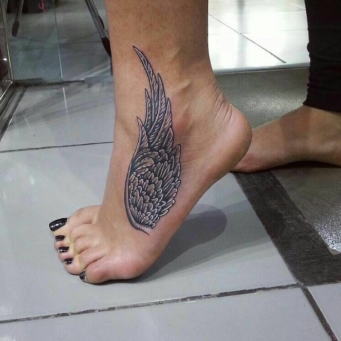 30 Creative Wing Tattoos with Ideas and Meanings  Body Art Guru