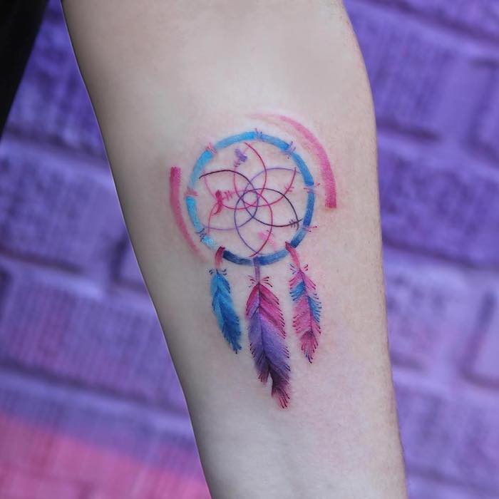 72 Unique Dreamcatcher Tattoos with Images