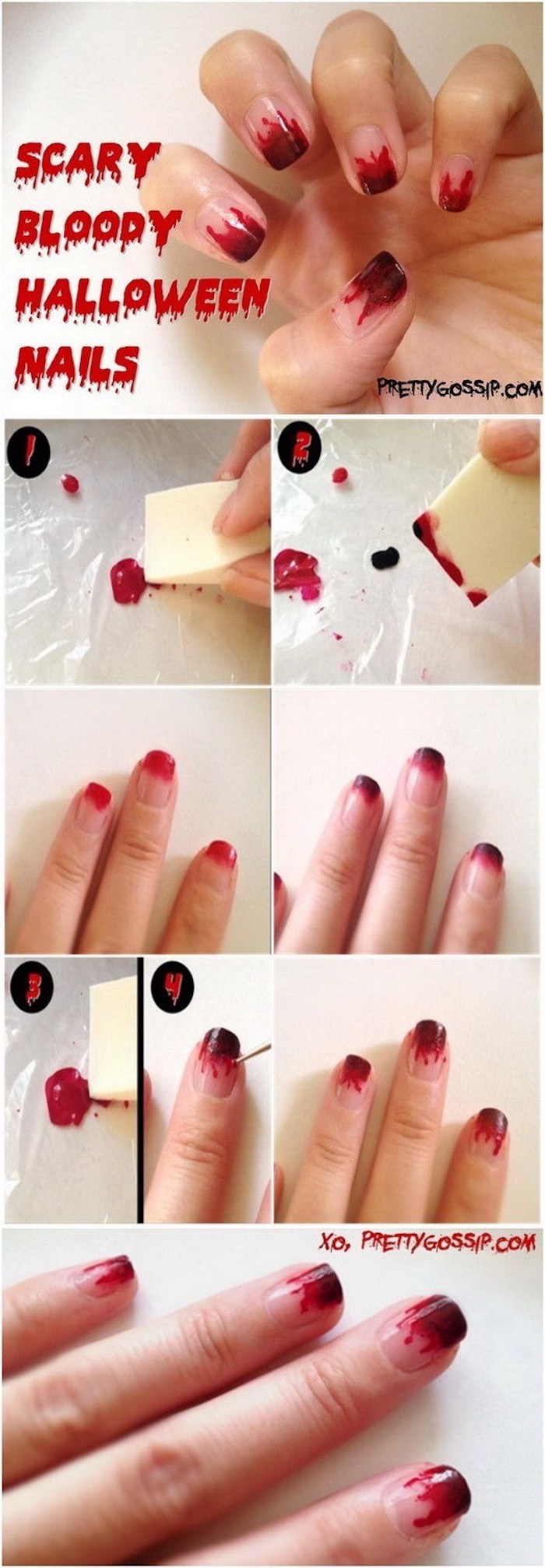 1001 Ideas For Awesome And Spooky Halloween Nails