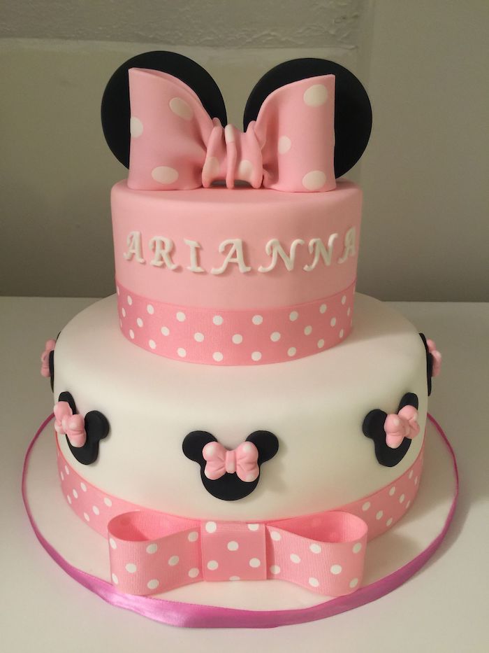 Love Cake - This cute Minnie Mouse cake went out to a... | Facebook