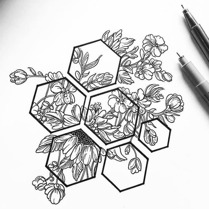 1001 Ideas And Tutorials For Easy Flowers To Draw Pictures