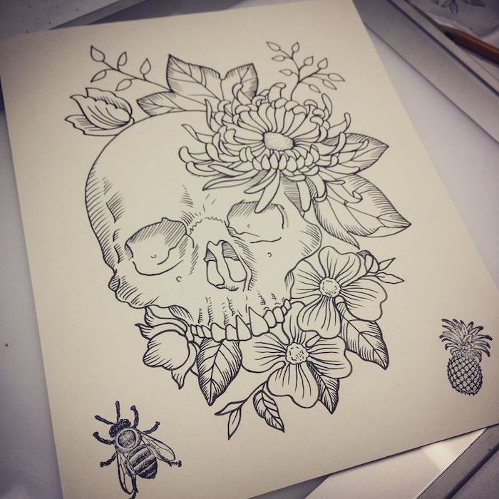 Featured image of post Cool Flower Drawings Easy - I&#039;m sure you will be thrilled to see realistic flower drawings on a.