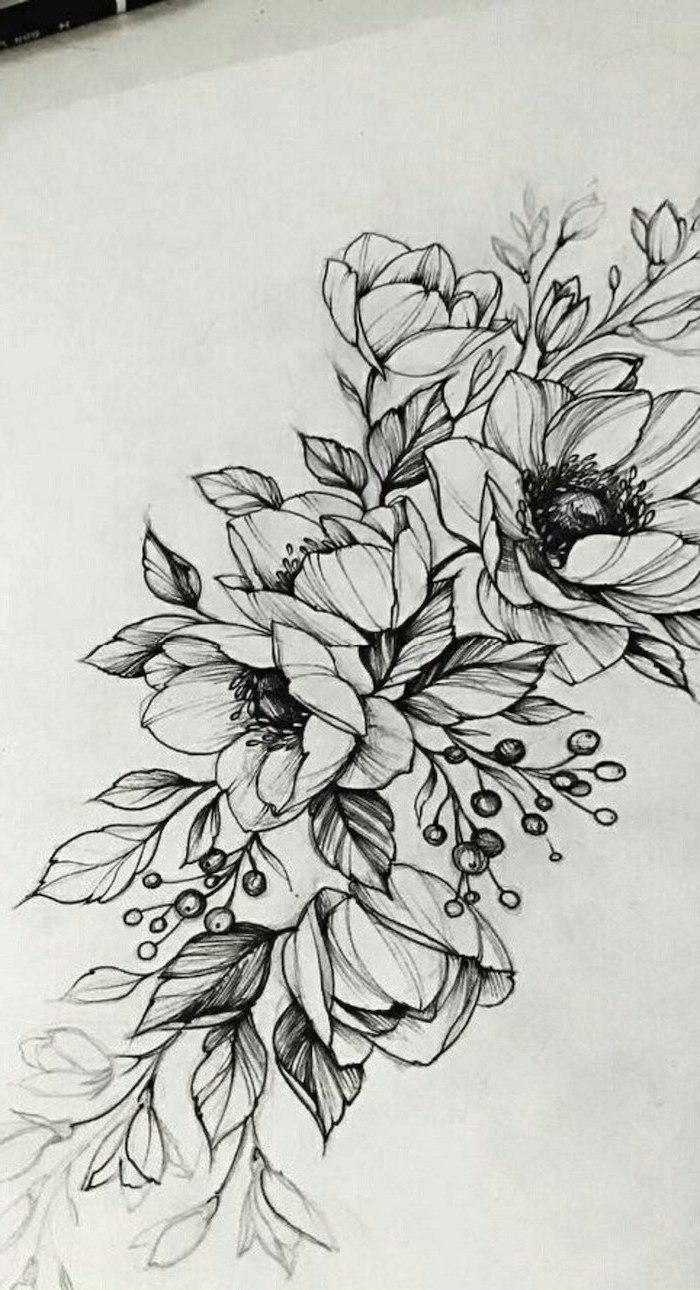 Featured image of post Sketch How To Draw A Flower / Free online drawing application for all ages.