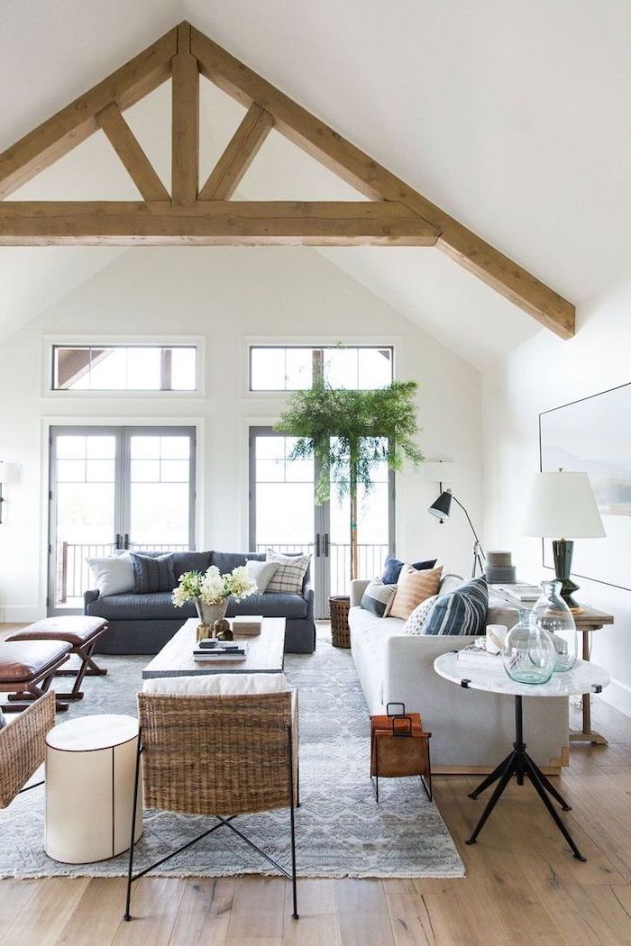 1001 + ideas for a vaulted ceiling to create an airy ...