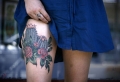 Thigh tattoos for women – the ultimate “It” girl must-have