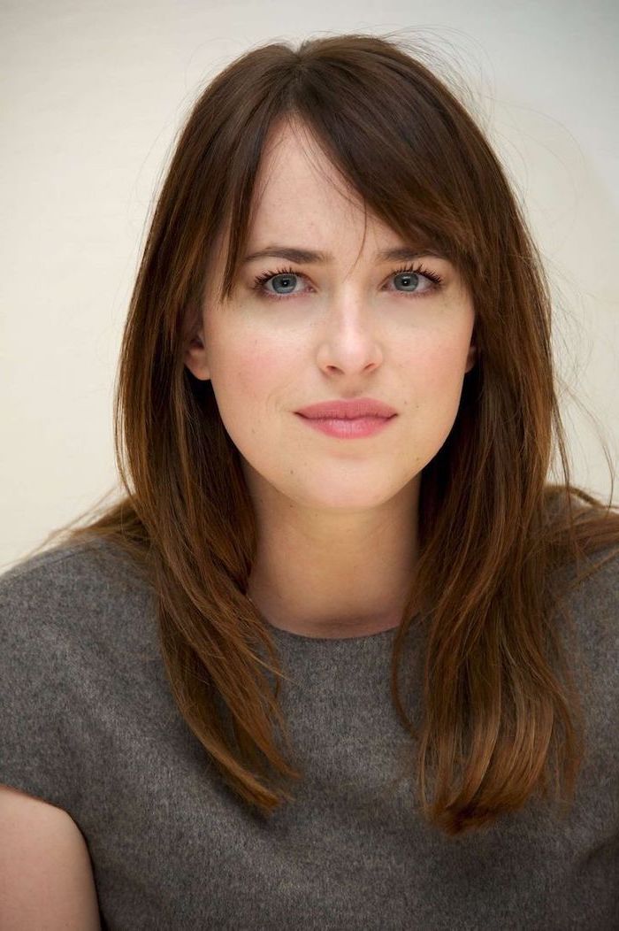 Medium Length Hair Styles With Side Fringe - Medium Length ...