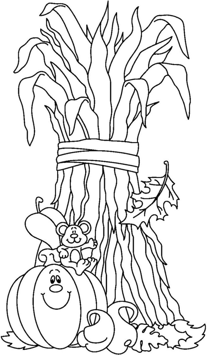 1001+ ideas for Thanksgiving coloring pages to entertain ...