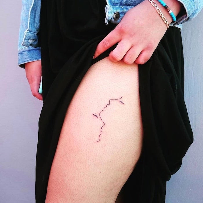 ▷ 1001+ ideas for thigh tattoos for women who are the ultimate It girl