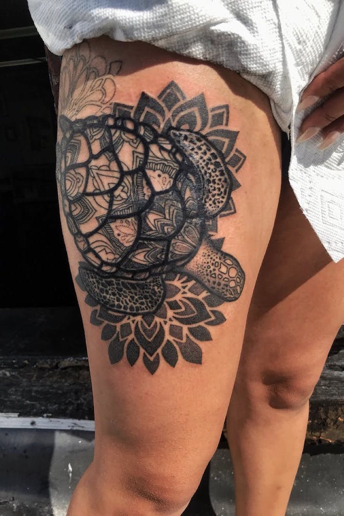 1001 Ideas For Thigh Tattoos For Women Who Are The Ultimate It Girl