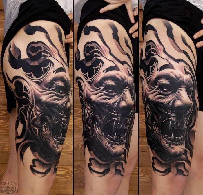 horror tattoos Archives  Visions Tattoo and Piercing