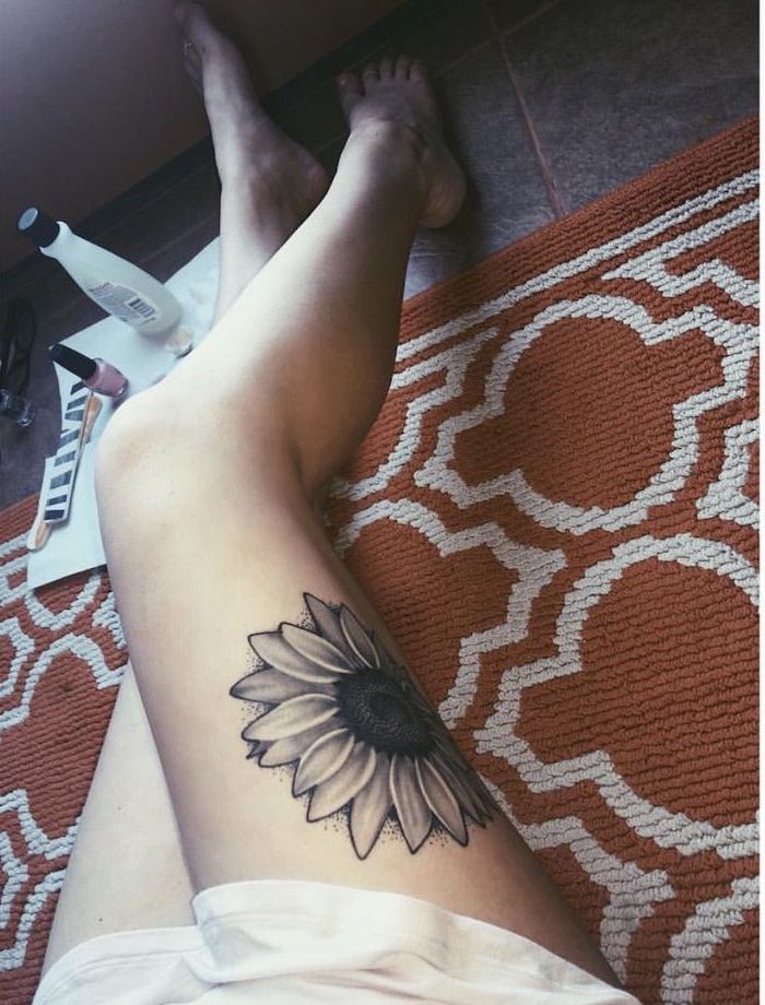 1001 Ideas For Thigh Tattoos For Women Who Are The Ultimate It Girl