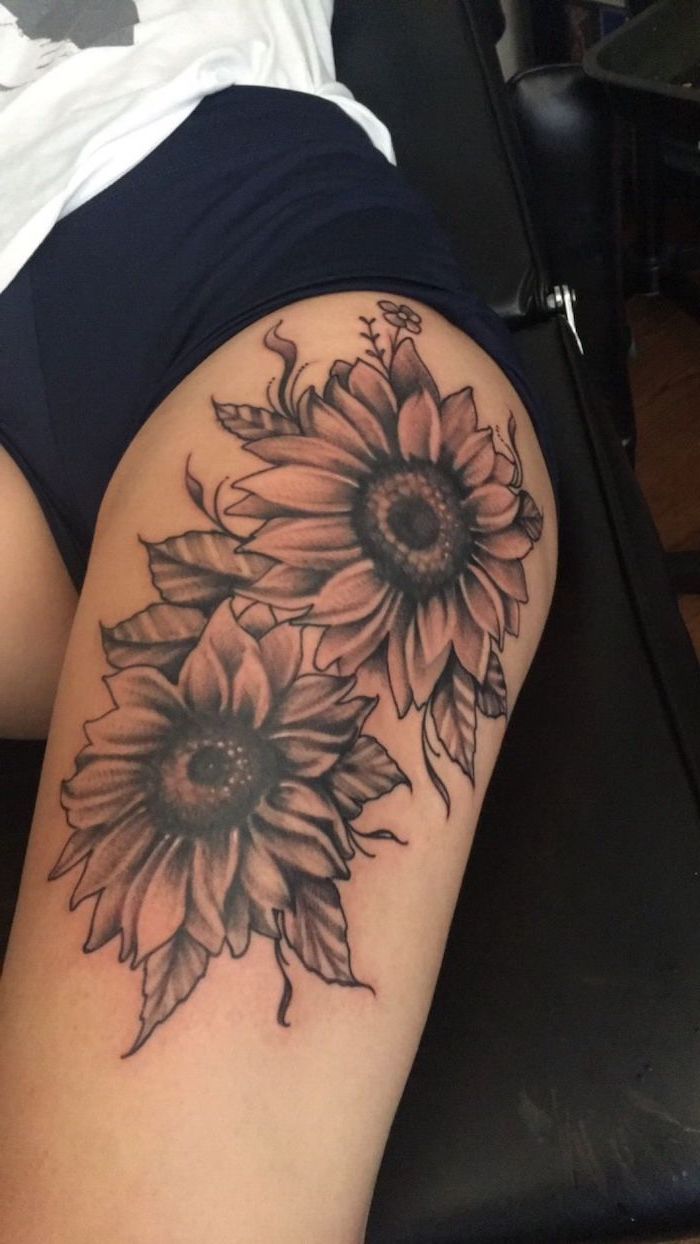 Sunflower Tattoo Designs  TatRing