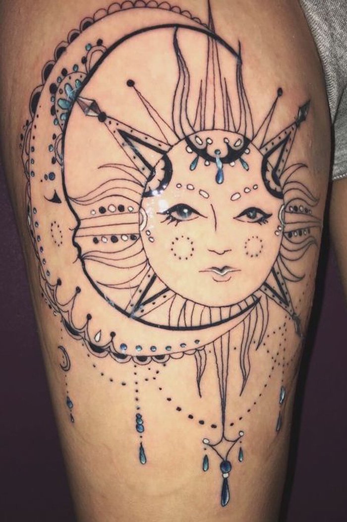 Ideas For Thigh Tattoos For Women Who Are The Ultimate It Girl