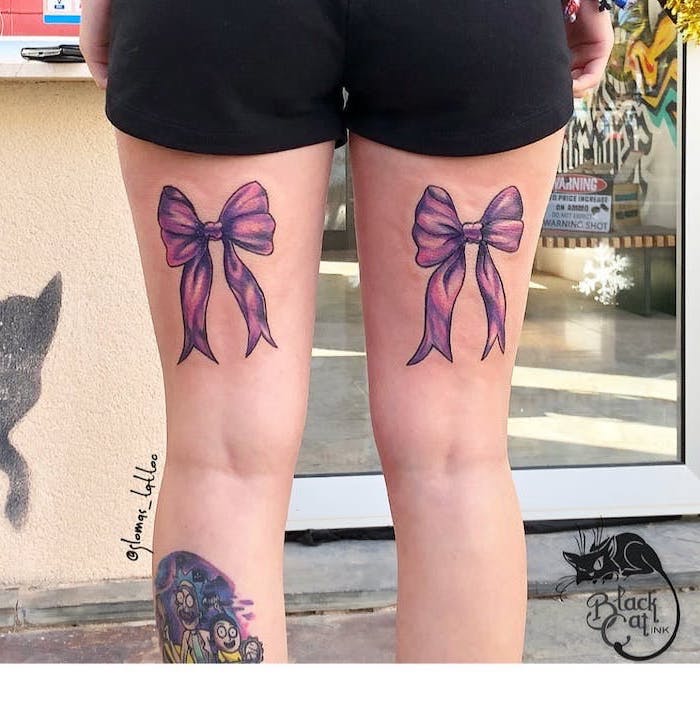 The TOP 30 Small Thigh Tattoos ideas on the internet  Tiny Tattoo Inc