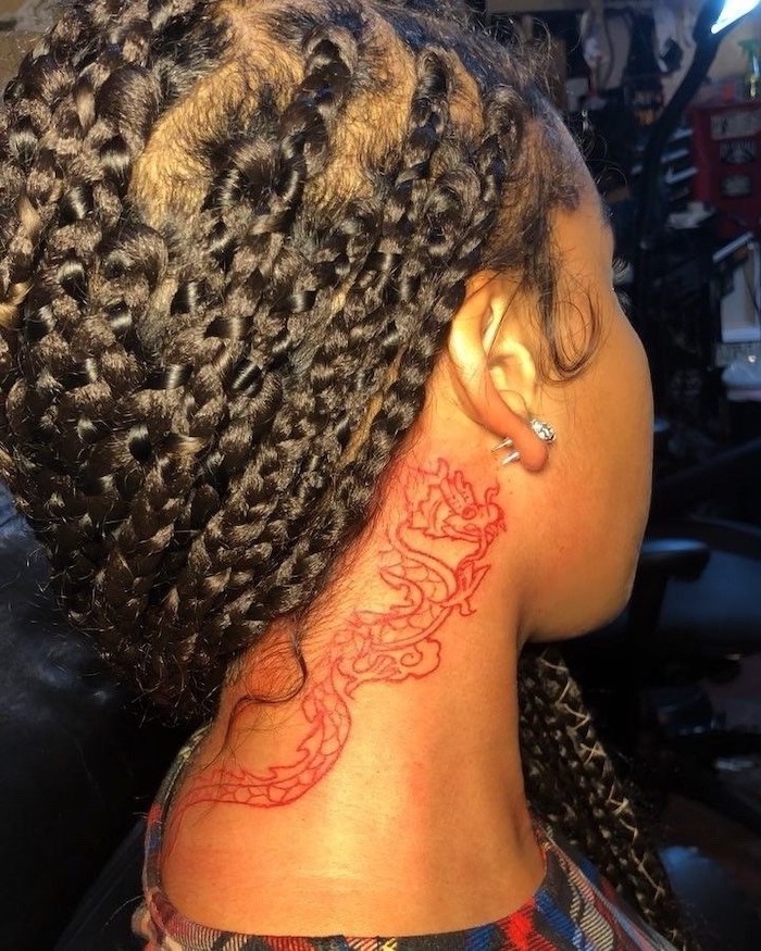 Dragon Tattoo on Women  Men Meaning Symbol Designs