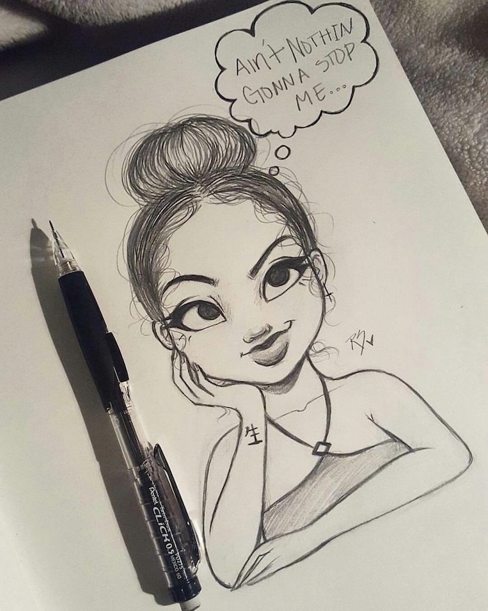 Featured image of post Cute And Easy Drawing Ideas For Girls : Look these cute girls drawings!