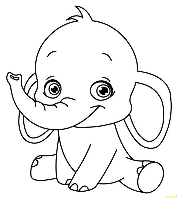 Featured image of post Baby Elephant Drawing Easy : Worldwide shipping available at society6.com.