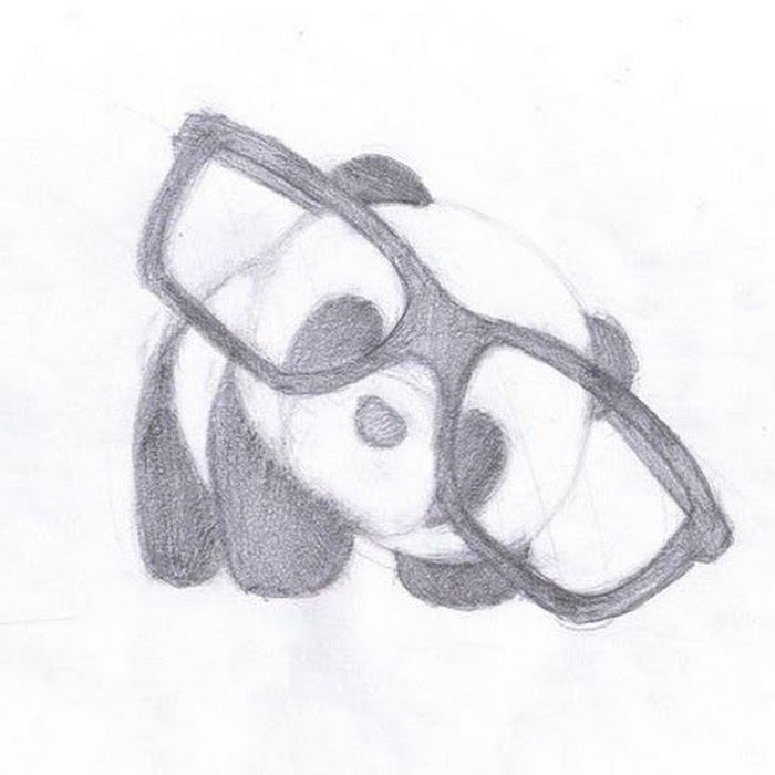 cute panda drawings in pencil