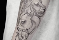 75 examples of a lion tattoo to awaken your inner strength
