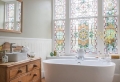 How to incorporate stained glass windows in your contemporary home
