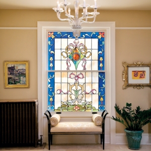 How to incorporate stained glass windows in your contemporary home