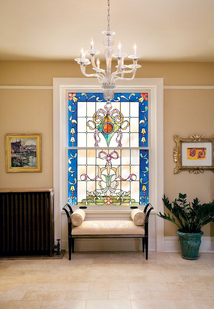 How to incorporate stained glass windows in your contemporary home