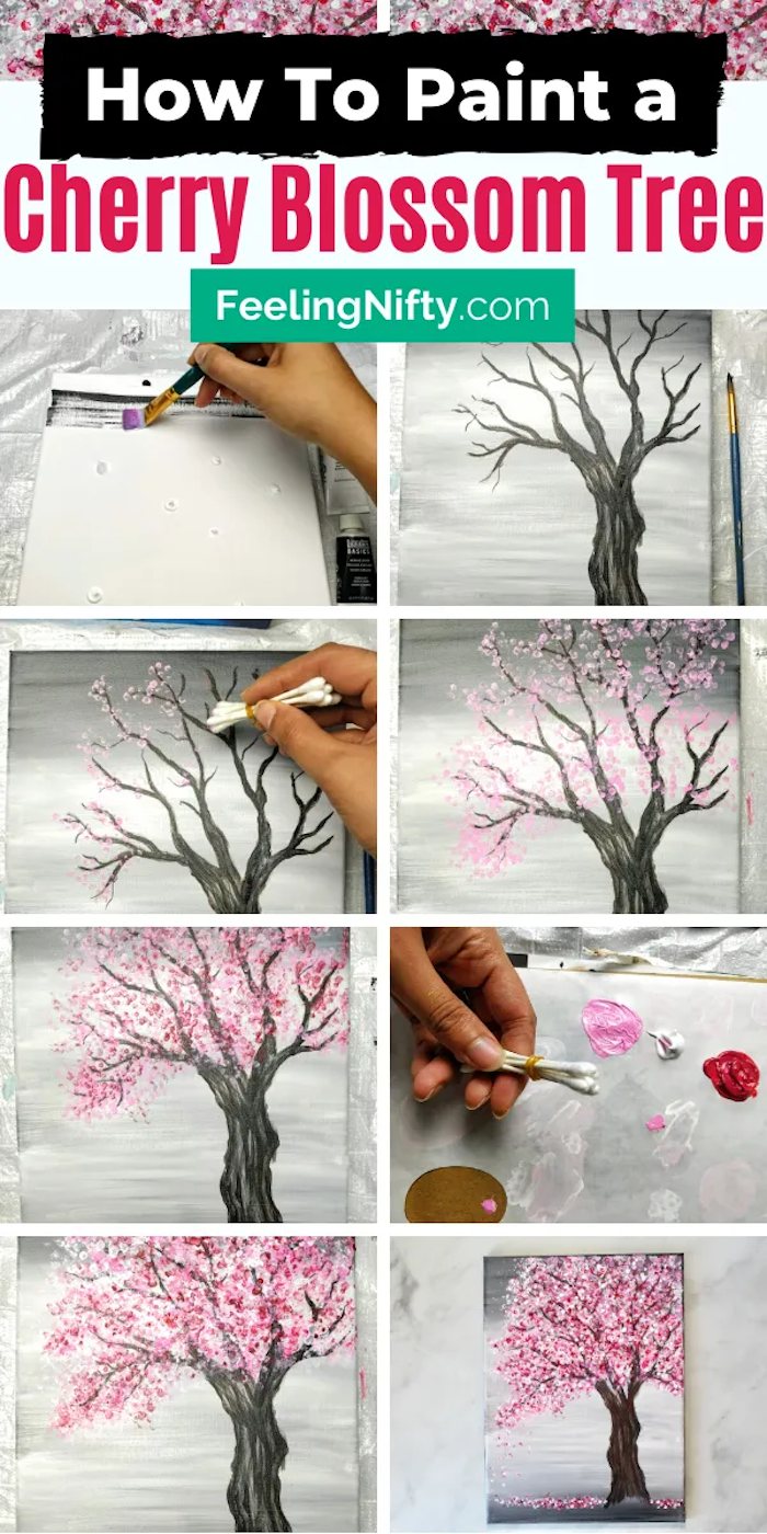 easy tree painting ideas