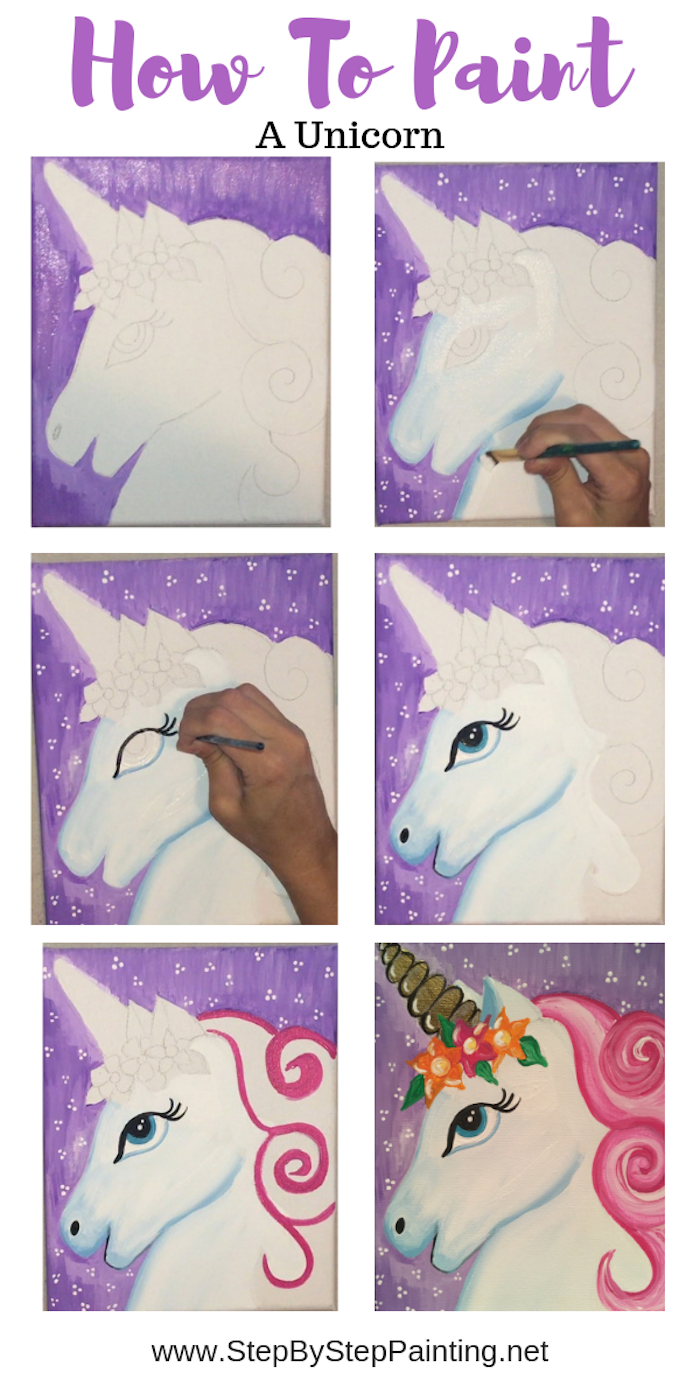 Featured image of post Unicorn Painting Ideas For Beginners