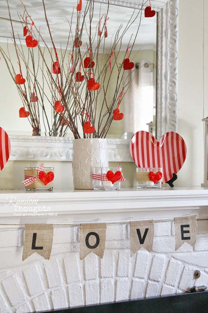 1001+ ideas for a wonderful Valentine's Day decor to try