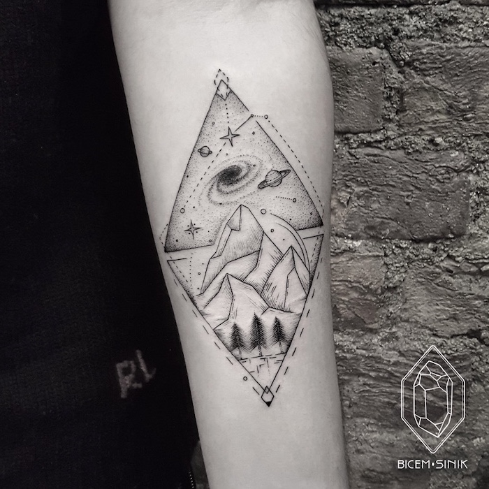 31 Splendid Negative Space Tattoo Designs To Get This Year