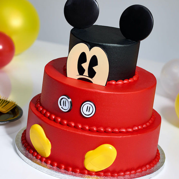 mickey mouse clubhouse cake design