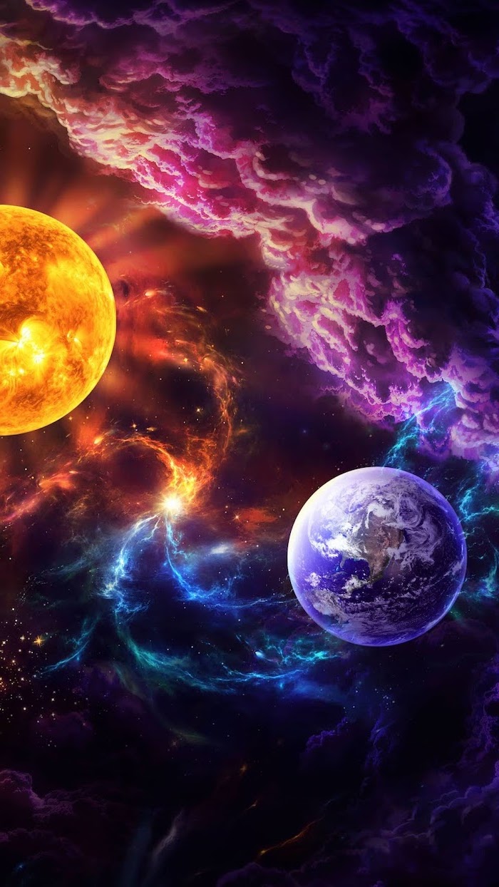 Colorful Galaxy Cool Background Images