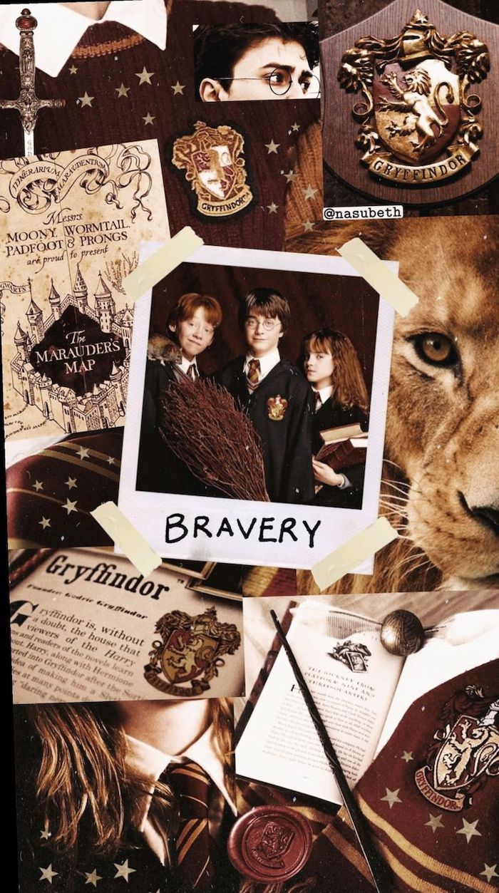 photo collage of stills from the movies, harry potter phone background, harry potter movie series