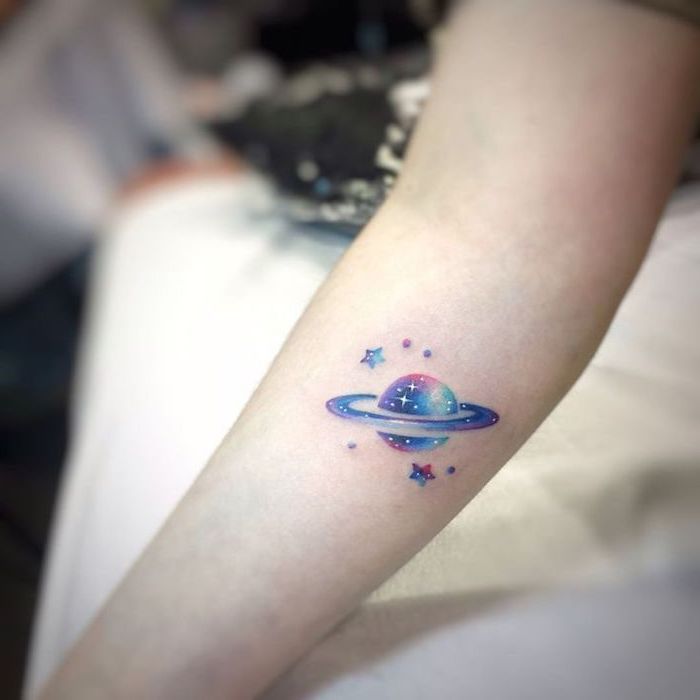 Galaxy Tattoos That Are out of This World 