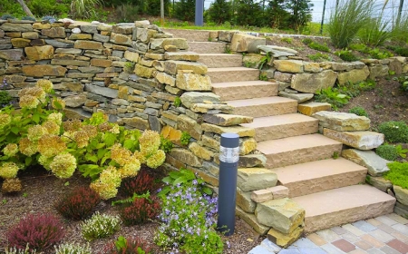 How to use natural stone and reclaimed setts in your garden?