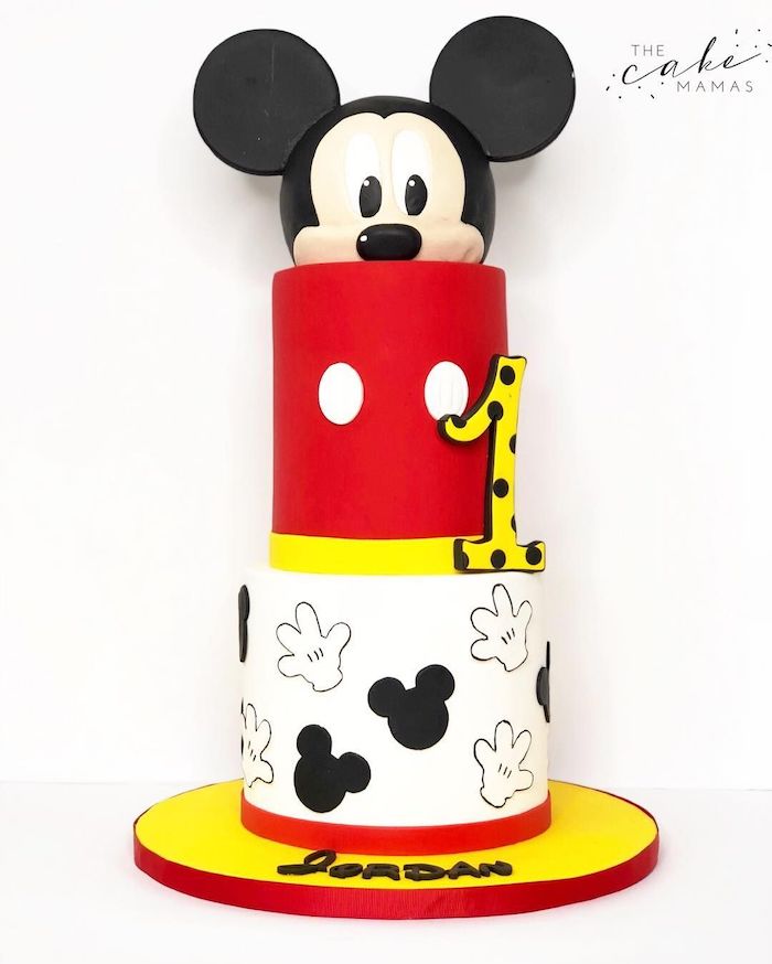 60+ Mickey Mouse cake ideas for the die-hard Disney fans