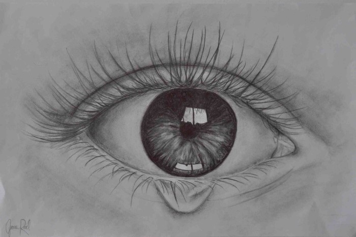 pencil drawings of tears